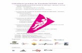 Competiciones escalada 2016 - fmrm.net Escalada... · Calendario pruebas de Escalada FEDME 2016 • Copa de España de Escalada FEDME de Dificultad | Absoluta y Juvenil Climbat Entreprises