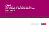 Estudio de Mercado Servicios Musicales en Canadá · Análisis FODA. ... Warner Music, Emi Group, Sony BMG, Universal ... Ontario Media Development Corporation . Estudio de mercado