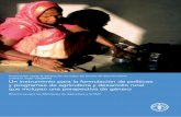 Un instrumento para la formulación de políticas y ... · Convención sobre la eliminación de todas las formas de discriminación contra la mujer (CEDAW) Un instrumento para la
