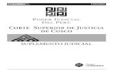 2 La República SUPLEMENTO JUDICIAL CUSCO Judicial... · Auto Admisorio Resolución N° 01 Cusco, ... te en la vía de proceso SUMARISIMO, interpuesta por YONI CHAVEZ QUISPE contra