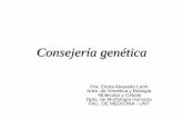 Consejería genética - s4507431beaf003cb.jimcontent.coms4507431beaf003cb.jimcontent.com/download/version/1295098171/module... · CONSEJERIA GENETICA NIVELES DE ACCION: •Niño: