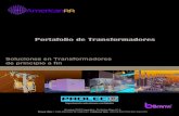 Portafolio de Transformadores - americanrr.comamericanrr.com/wp-content/uploads/2018/07/Portafolio-Transform... · Presencia Prolec GE en Latinoamérica Norte América ... Esto se