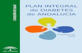 Plan Integral de Diabetes de Andalucía · Plan Integral de Obesidad Infantil ... Tras un detallado análisis de situación de la ... El presente informe incluye una evaluación cuantitativa