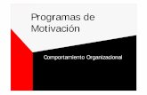 Programas de Motivación - jmcprl.net empresa.pdf · Programas de Pagos Variables • Parte del pago a un empleado se basa en alguna medida individual u organizacional de desempeño