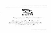 I DCiETI - sistemadeevaluacion.sems.gob.mx · las estrategias que permitan alcanzar los resultados establecidos en el Manual de Operación de Evaluación de los planteles para su