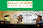 EDUCACIÓN - Instituto de Transparencia, Acceso a la ... · En la actualidad, la noción de Educación Popular nos remite fundamentalmente al continente latinoamericano donde, desde