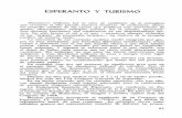 ESPERANTO Y TURISMOestadisticas.tourspain.es/img-iet/Revistas/RET-23-1969-pag85-88... · ESPERANTO Y TURISMO Diecinueve millones fue la cifra de residentes en el extranjero que cruzaron