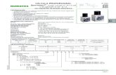 VÁLVULA PROPORCIONAL 3 vías - vicmatic.com · Consulte nuestra documentación en: P302-1 C PRESENTACIÓN • La SentronicD es una válvula proporcional de tres orificios de mando