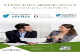 OPOSICIONES ADMINISTRATIVO · 2018-06-26 · La Administración Local: Tipología de los Entes Locales. Tema 4. ... Las subvenciones de la Comunidad Autónoma de Andalucía: concepto,