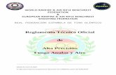 Reglamento Técnico Oficial de Alta Precisión Fuego Anular ... Reglamento ALTA PRECISION BENCHREST 2014.pdf · En vigor para todas las Competiciones Nacionales de la RFEDETO a partir