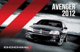 AVENGER / 2012 >>Dinamismo Dodge, - cotizatuauto.comcotizatuauto.com/autos/dodge/avenger/catalogo.pdf · en la información disponible de la fecha de impresión del 7 de febrero del
