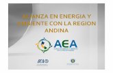 ALIANZA EN ENERGIA Y AMBIENTE CON LA REGION ANDINAagroaldia.minagri.gob.pe/biblioteca/download/pdf/informacion/... · usos productivos de la energía están relacionadas a las particularidades