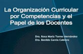 Dra. Rosa María Torres Hernández Dra. Benilde García ... · Acepciones Actuales del Término Competencia ... del curriculum residen en la comunidad docente, aquella que ha hecho
