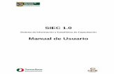 SIEC 1 - Gobierno del Estado de Tamaulipascete.tamaulipas.gob.mx/wp-content/uploads/2013/08/SIEC.pdf · Si no cuentas con una cuenta de correo electrónico, y el curso al que buscas