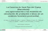 La Caserna de Sant Pau del Camp (Barcelona): una ...grupsderecerca.uab.cat/sappo/sites/grupsderecerca.uab.cat.sappo... · Se intuye que la comunidad selecciona ciertos productos cerámicos
