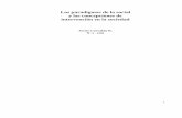 Los paradigmas de lo social y las concepciones de ... · 1 Los paradigmas de lo social y las concepciones de intervención en la sociedad Javier Corvalán R. N º 4 - 1996
