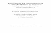 Determinación de de la constante de Acidez del 2,6 ...148.206.53.84/tesiuami/UAMI14495.pdf · informe de proyecto terminal alumno: ruslÁn Álvarez diduk licenciatura en quÍmica