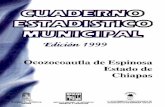 Ocozocoautla de Espinosa estado de Chiapas : cuaderno ...internet.contenidos.inegi.org.mx/contenidos/productos/prod_serv/... · producida a través de registros administrativos y