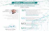 ·JEREZ 2018· M1 - mcoformacion.commcoformacion.com/.../imgs/cursos/descargas/2018/curso_ortodoncia.pdf · CURSO DE ORTODONCIA Clases II. Tratamiento Ortopédico y Ortodóncico.