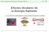 Efectos Oculares de la Energía Radiante - rua.ua.es · • Ojo: sistema biológico sensible la luz