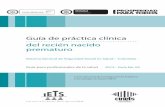 Guía de práctica clínica del recién nacido prematuro clinicas NN Colombia.pdf · tracto gastro-intestinal, termo-regulación, metabolismo energé - tico, riñón, etc.), la fragilidad