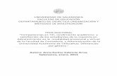 UNIVERSIDAD DE SALAMANCA DEPARTAMENTO DE DIDÁCTICA ORGANIZACIÓN Y TESIS …gredos.usal.es/.../1/DDOMI_ValenciaArrasAnnaKarina_Tesis.pdf · 2017-02-24 · TESIS DOCTORAL “Competencias