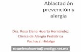 Ablactación prevención y alergia · HesselmarB, et al. Acta Paediatr2010;99:1861–7 . ... como eccema grave y/o alergia al huevo en primeros 4 a 6 meses de vida ... nacimiento