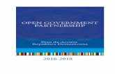 2016-2018 - Open Government Partnership · público y obtener respuesta de las autoridades en el término establecido por las leyes que se dicten al respecto; y denunciar las faltas