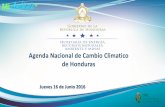Agenda Nacional de Cambio Climatico de Hondurasfonac.hn/wp-content/uploads/2016/06/Presentacion-DNCC-UCA.pdf · OBJETIVOS Descripcion: MIAMBIENTE través de la Dirección Nacional