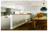 micasa MISIÓN CUMPLIDA - Interiorista Barcelona ...3... · Salón y comedor se decoraron con muebles de madera del ... etiqueta de especifcaciones técnicas del rollo para asegurarte