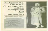 Alfonsina Storni: Cincuenta anos después de un …gredos.usal.es/.../10366/29145/3/THIV~N46~P104-111.pdfEl 25 de octubre de 1938 una mujer sale inadvertidamente de su casa, con la