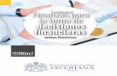 FINANZAS DECISIONES FINANCIERAS · ... y prácticas cotidianas de los participantes en el ejercicio de su misión como ... la toma de decisiones financieras ... Estrategias para la