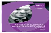iECPBE-elpidiosilva2014 programa electoral copia · 4@(4Q(K7M7F:L(K:5(Q7(547832A2F7F(S(M2@M4@32F:(8:@(Q7 ... y cargando contra irresponsabilidades políticas y ... las soluciones