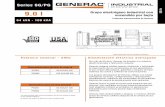 Series SG/PG - redmeschini.com.arredmeschini.com.ar/generac/wp-content/uploads/2015/06/SG080_100KVA.pdf · Alternador para carga de batería Cables de batería Bandeja para batería