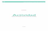 Actividad - Junta de Andalucía · Duración La actividad se desarrolla en un tiempo aproximado de 60 minutos, siendo la duración del vídeo de 15 minutos Esquema de la actividad