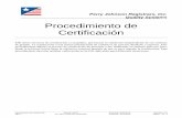 Procedimiento de Registro de Calidad - pjr.mx · 7.0 Auditorías de Sistema de Gestión Integrados 15 8.0 Certificación 16 ... certificación a sistemas de gestión de seguridad