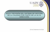Presentación de PowerPoint - quimica.uady.mx · –Presentación de objetivos de calidad del laboratorio . ... En el área de Uroanalisis no se encontró el registro de control y