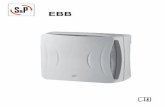 EBB - statics.solerpalau.com · contactos de al menos 3 mm, adecuado a la cargayquerespondaanormasvigentes - En cuartos de baño, el aparato debe instalarse ... del cuerpo ventilador