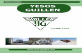 Fichas técnicas YESOS GUILLEN - Yesos Guillén | Más de ...yesosguillen.com/yesosguillen/.../fichas-tecnicas-todos-productos.pdf · obtenido mediante calcinación de yeso, de aspecto