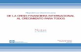 República Dominicana DE LA CRISIS FINANCIERA …siteresources.worldbank.org/DOMINICAREPUBLICINSPANISHEXT/Resources/... · CAIT* Herramienta de Análisis de Indicadores Climáticos