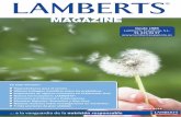 Desde 1989 - LAMBERTS® ORIGINAL - Web Oficial España ...lambertsusa.com/wp-content/uploads/2014/05/Magazine_Lamberts_Mayo... · Preguntas y crucigrama de LAMBERTS®. 20 Catálogo