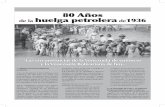 80 Años huelga petrolera 1936 - EduBlog UNELLEZblogs.unellez.edu.ve/.../files/2016/12/HUELGA-PETROLERA.-1936.pdf · Páez en 1830 y concluyó con el manda - to de Rafael Caldera