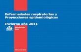 Enfermedades respiratorias y Proyecciones epidemiológicas ... · Gobierno de Chile / Ministerio de SaludSistema Registro Diario Atenciones de Urgencia”, ... • El beneficio está