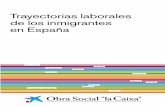 Trayectorias laborales de los inmigrantes en España · Trayectorias laborales de los inmigrantes en España 21 mm 35,2% 42,1% Cualificación 50,4% 79,1% Trayectoria 66,1% 11,3 %