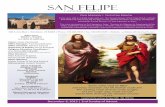 San Felipe · Ven, crece con nosotros en Fe, Esperanza y Amor. Nosotros los feligreses de la parroquia de San Felipe, celebramos la Eucaristía acogiendo y sirviendo a todos. Compartiendo