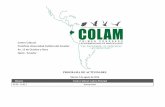 Centro’Cultural’ Pontificia’Universidad’Católica ...aem.mamiferosdelecuador.com/images/pdf/COLAM-2014-Programa.pdf · el Istmo de Tehuantepec, Oaxaca, México. ... relación