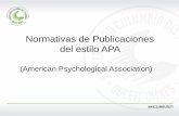 Normativas de Publicaciones del estilo APA - columbia.edu.py fileMárgenes 2,54 de cada lado (1 pulgada). Puede agregarse 1 cm más del lado izquierdo para la encuadernación. 2,54