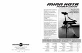 Bowmount Foot Control Trolling Motors - Minn Kotaminnkota.com.au/wp-content/uploads/2014/07/55-PowerDrive.pdf · bante de compra (incluyendo la fecha de la compra y el número de