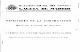 II i, BOLE11N OFIOAL -DEL,ESTADO I GACETA DE MADRID I ' I ... · MINISTERIO DE• LA GOBERNACION,.-. nmo. Sr.: A tenor deC1I4nto se dispone en el Decreto 86411964. de 9 de abril.