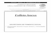 Folleto Anexo - Inicio | Chihuahua.gob.mx · reconocimiento de los usos y costumbres de los pueblos indígenas. VISIÓN ... integral de las comunidades indígenas de nuestro Estado.